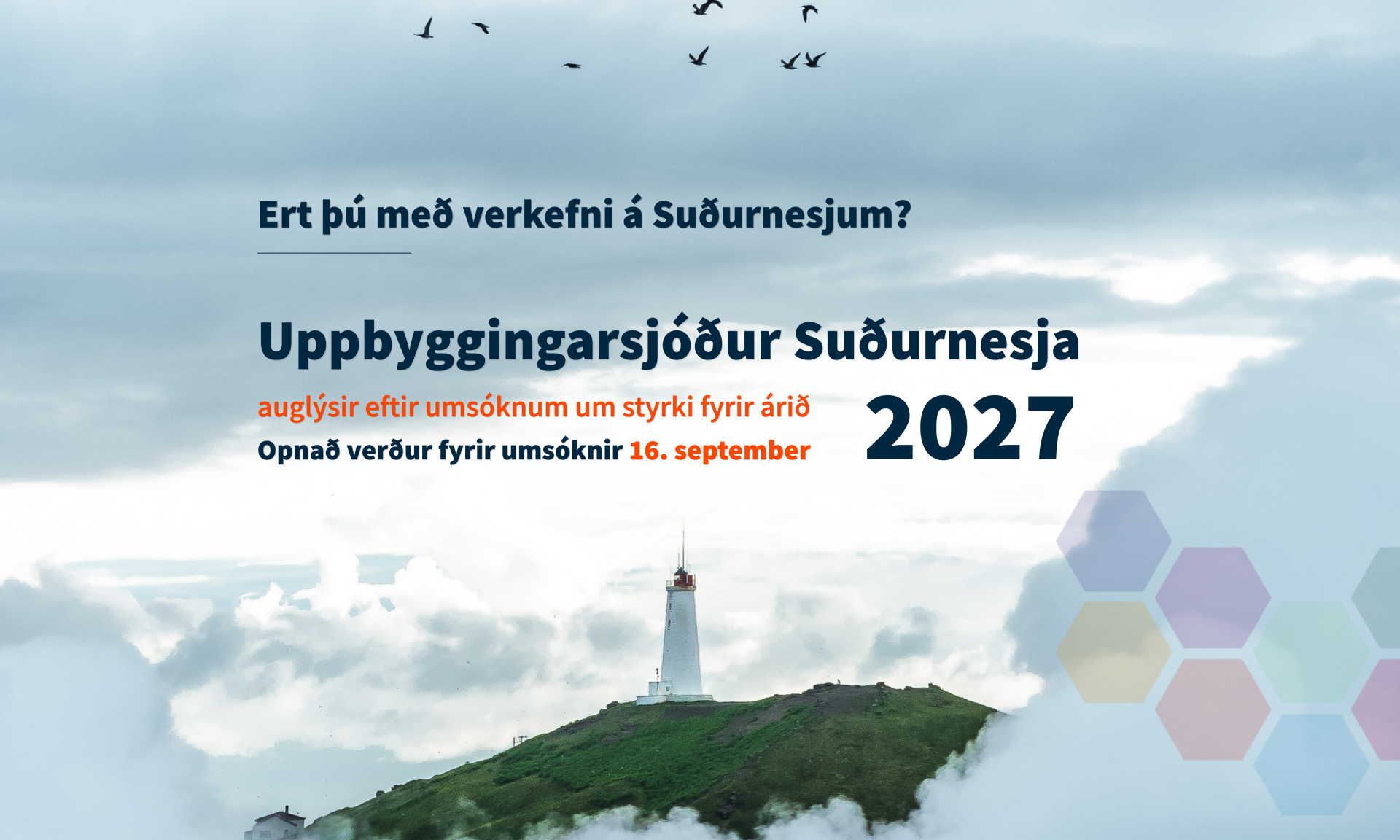 Uppbyggingarsjóður Suðurnesja 2027