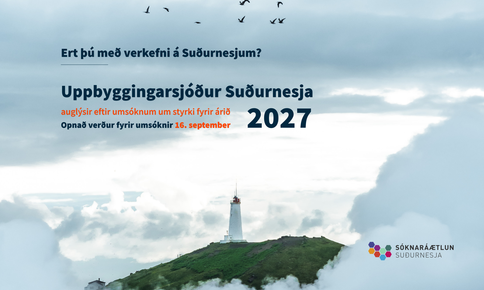 Uppbyggingarsjóður Suðurnesja 2027